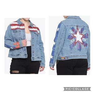 Her Universe Doctor Strange inthe Multiverse of Madness Blue Oversized Jacket 4X